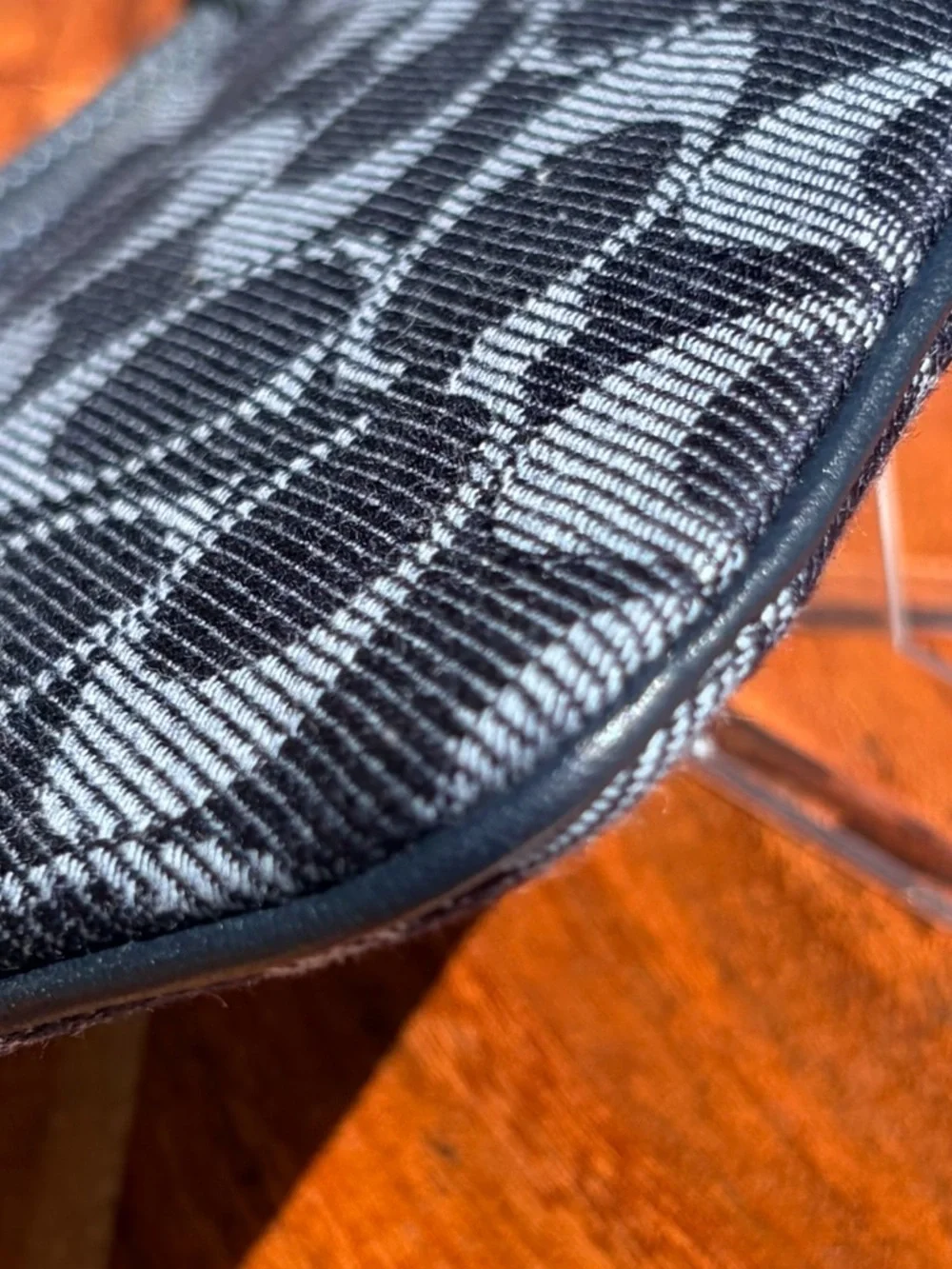 Coach Denim Signature Jacquard Large Wristlet F67587